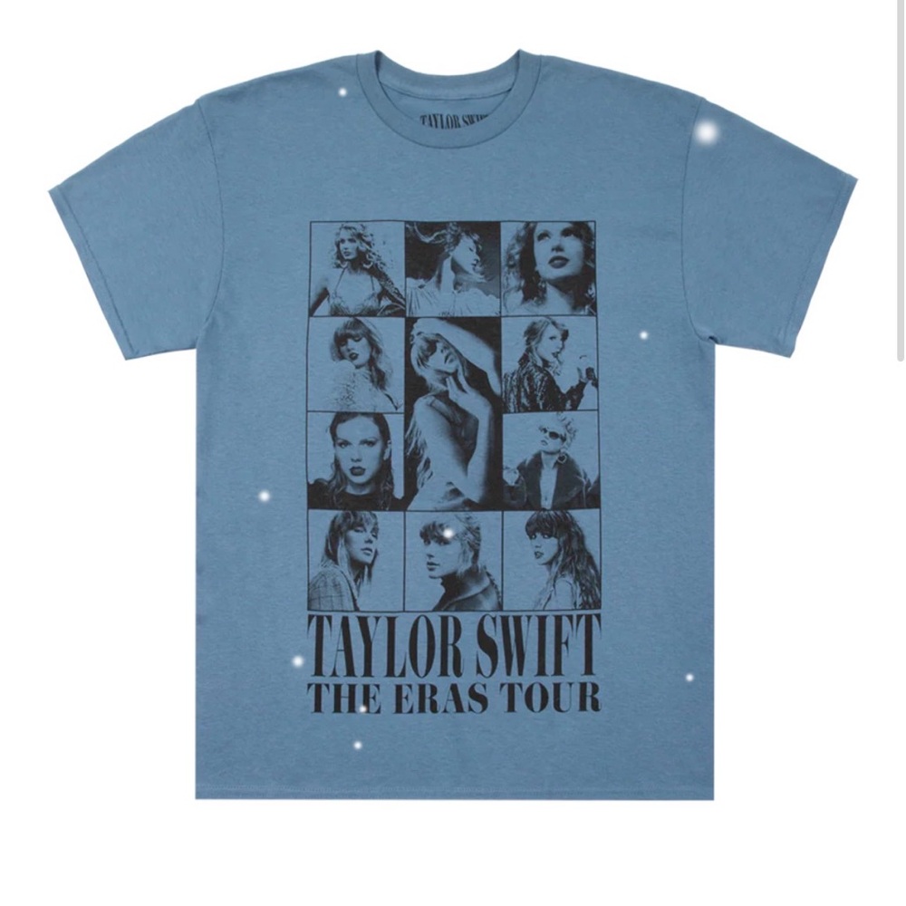 Taylor Swift The Eras Tour Blue Tee